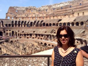 Coliseo por dentro Roma