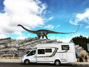 visita al Dino parque de Lourinhá